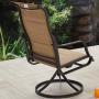 Romayard Outdoor Swivel Dining Chairs