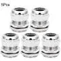 uxcell Cable Gland PG16 Metal Waterproof Cable Glands Joints Adjustable Connector for 10-14mm Dia Cable, Pack of 5 uxcell Cable Gland PG16 Metal Waterproof Cable Glands Joints Adjustable Connector for 10-14mm Dia Cable, Pack of 5