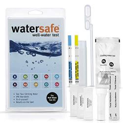 Watersafe Drinking Water Test Kit |2-Pack| - Worlds Most Sensitive Lead Test - 10-Parameters Detected in Tap & Well Water - Easy Test Strips for Lead, Pesticides, Bacteria, Hardness, and More.…