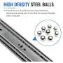 AOLISHENG Heavy Duty Drawer Slides 40 inch Full Extension Ball Bearing Drawer Slides, Heavy Duty Drawer Slides 100 lb Load Capacity 1 Pair AOLISHENG Heavy Duty Drawer Slides 40 inch Full Extension Ball Bearing Drawer Slides, Heavy Duty Drawer Slides 100 lb Load Capacity 1 Pair