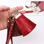 50 Sets Key Fob Hardware Key Fob Keychain Wristlet with Split Ring 1.25 Inch by HRLORKC