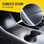 EV Armor Tesla Model 3 / Model Y Center Console Wrap Kit w/Extra Cupholder Piece - Satin Black EV Armor Tesla Model 3 / Model Y Center Console Wrap Kit w/Extra Cupholder Piece - Satin Black