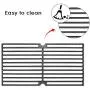 Uniflasy 17.75 inch Grill Grate for Brinkmann 810-2410-S 810-2511-S 810-8411-5 810-9415-W Charmglow, Browning Grillada Gas Grills 17 3/4'' x 26 13/16'' Cast Iron Cooking Grids Grill Replacement Parts Uniflasy 17.75 inch Grill Grate for Brinkmann 810-2410-S 810-2511-S 810-8411-5 810-9415-W Charmglow, Browning Grillada Gas Grills 17 3/4'' x 26 13/16'' Cast Iron Cooking Grids Grill Replacement Parts