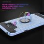 Note 5 case Galaxy Note 5 Case with HD Screen Protector,Ymhxcy 360 Degree Rotating Ring & Bracket Rubber Dual Layer Shock Bumper Resistant Back Cover for Samsung Galaxy Note 5-ZH Metal Slate