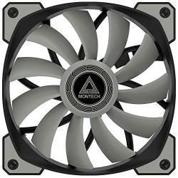 MONTECH AIR Fan P120, 120mm Fan 2 in 1, 4Pin PWM, Durable Low Noise FDB System, High Cooling Performance, High Performance Fan Blades, Proprietary Enhanced Fan Frame