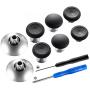 MOSTOP PS4 Controller Thumbsticks Replacement Parts Buttons Thumb Stick Joystick Replacement for Playstation 4 Controller (31 Pcs)