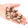 Jetec Metal Cup Hooks Dropped Ceiling Hooks Suspended Ceiling Hooks Screw Loop Hooks Christmas Light Hooks
