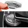 MAXDOOL AMG Metal Modified Center Console Multimedia Control Button Knob Trims Cover Emblems Stickers for Mercedes Benz A B E GLK GLA CLA GLE ML GL Class (47mm Knob) MAXDOOL AMG Metal Modified Center Console Multimedia Control Button Knob Trims Cover Emblems Stickers for Mercedes Benz A B E GLK GLA CLA GLE ML GL Class (47mm Knob)