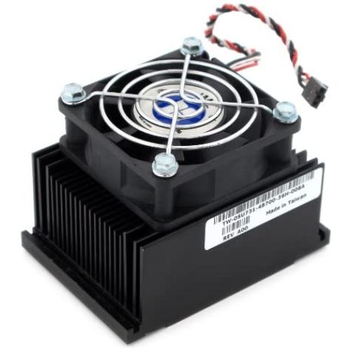 Dell PowerEdge 1600SC 600SC Cooling Heatsink with 3-Pin Fan (5U731 7R181 3F004)