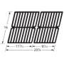 Music City Metals 63412 Gloss Cast Iron Cooking Grid Set Replacement for Gas Grill Models BBQ Tek SSS3416TB and Presidents Choice SSS3416TCS