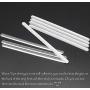 Nose Bridge Wire for Mask Premium Aluminum Metal Nose Strip Clip Piece Flat Flexible Bendable Nose Wire Without Non Adhesive Sew in Sewable for Handmade Cotton Fabric Cloth Sewing Mask (50pcs)