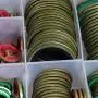 KOOTANS 240pcs 12 Sizes NBR Metal Bonded Sealing Washer Assort Kit Hydralic Oil Resist Rubber Oil Pipe Seal Gasket Metric NBR Metal Combination O-Ring Assortment Kit