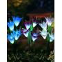 Bright Zeal 3 Bundle 12 Lily LED Fairy Solar Garden Light with Color Changing Flower Lights - Multi Color Solar Lights Outdoor Garden LED Flower Waterproof - Solar LED Metal Flower Stake Lights