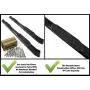 Ionic 5'' Black Steel Curved Nerf Bars (Fits) 2015-2018 Ford F150 and (Fits) 2017-Up Super Duty F250 F350 SuperCrew Cab Only Truck Side Steps (414309BP) Ionic 5'' Black Steel Curved Nerf Bars (Fits) 2015-2018 Ford F150 and (Fits) 2017-Up Super Duty F250 F350 SuperCrew Cab Only Truck Side Steps (414309BP)