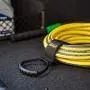 LuBanSir Portable Extension Cord Holder and Organizers - 2'' x 17'' (2 Pack) High-Density Weave Storage Straps with Carrying Handle for Garden Hose Storage and Garage Tool Organization