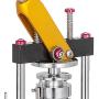 VEVOR Button Maker 75mm Rotate Button Maker 3inch Badge Maker Punch Press Machine with 100 Sets Circle Button Parts for Friends Children DIY Gifts