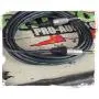 Guitar Cords (6 Pack) Instrument Cable by FAT TOAD | 20FT Wires 1/4 Inch Gold Straight-End for Electric, Acoustic, Bass, Keyboards, Speakers, Sound AMP & Music Recording Studio | Shielded 20 AWG Patch Guitar Cords (6 Pack) Instrument Cable by FAT TOAD | 20FT Wires 1/4 Inch Gold Straight-End for Electric, Acoustic, Bass, Keyboards, Speakers, Sound AMP & Music Recording Studio | Shielded 20 AWG Patch