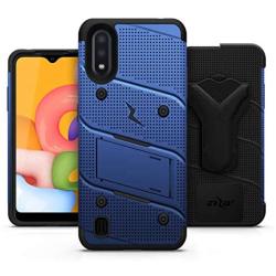 ZIZO Bolt Series Galaxy A01 Case - Blue & Black