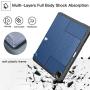 Ztotop Case for New iPad Pro 12.9 Inch 4th Generation 2020,[6 Magnetic Stand Angles] Highly Protective Shockproof Cover with Pencil Holder,Support 2nd Gen Pencil Charging Auto Wake/Sleep, Navyblue