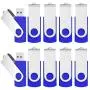 20 Pack 2GB Flash Drive Bulk USB Memory Stick Thumb Drive Bulk Swivel Design Blue 20 Pack 2GB Flash Drive Bulk USB Memory Stick Thumb Drive Bulk Swivel Design Blue