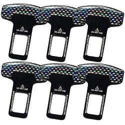 4 PCS Car Seat Belt Clip,Universal Seat Belt Buckle Auto Metal Seat Belts Clip (6PCS)