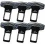 4 PCS Car Seat Belt Clip,Universal Seat Belt Buckle Auto Metal Seat Belts Clip (6PCS) 4 PCS Car Seat Belt Clip,Universal Seat Belt Buckle Auto Metal Seat Belts Clip (6PCS)