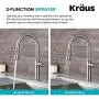 Kraus KPF-1682SFS Sellette Single Handle Pull-Down Kitchen Faucet, Spot Free Stainless Steel Kraus KPF-1682SFS Sellette Single Handle Pull-Down Kitchen Faucet, Spot Free Stainless Steel