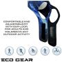 Anti Pollution Face Mask with Military Grade Activated Carbon Protection | Anti Smoke, Exhaust Gas, Dust, Pollen | Running, Walking, Cycling and other Outdoor Activities (Ice Dust)