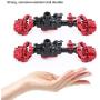 Tbest Metal Front and Rear axle Assembly Fit for Land Rover Defender/Traxxas/TRX-4 Crawler Car