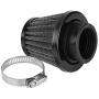 38mm Universal Motorcycle Clamp-On Air Intake Filter Kit, Auto Cold Air Intake Scooter Atv Dirt Pit Bike Motorcycle Air Filter (Black)