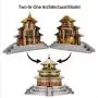 Microworld J060 Beijing Temple of Heaven Model Building Kits Toys Famous Architecture DIY 3D Metal Puzzle Jigsaw Laser Cut Brain Teaser Puzzles Microworld J060 Beijing Temple of Heaven Model Building Kits Toys Famous Architecture DIY 3D Metal Puzzle Jigsaw Laser Cut Brain Teaser Puzzles