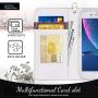 FYY Luxury PU Leather Wallet Case for iPhone 6/6s, [Kickstand Feature] Flip Phone Case Protective Shockproof Folio Cover with [Card Holder] [Wrist Strap] for Apple iPhone 6/6s 4.7'' Classic