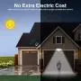 GLORIOUS-LITE Solar Security Light Outdoor, 1600LM Solar LED Motion Sensor Light with 3 Adjustable Head, 5500K, IP65 Waterproof Flood Light for Backyard, Pathway & Patio GLORIOUS-LITE Solar Security Light Outdoor, 1600LM Solar LED Motion Sensor Light with 3 Adjustable Head, 5500K, IP65 Waterproof Flood Light for Backyard, Pathway & Patio