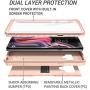 YOUMAKER Case for Galaxy Note 9, Full Body Heavy Duty Protection with Built-in Screen Protector Shockproof Rugged Cover for Samsung Galaxy Note 9 (2018) 6.4 Inch - Rose Gold/Pink