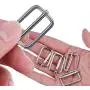 Tatuo 50 Pieces Slide Buckle 1 Inch Metal Tri-Glide Slides Silvery Slide Buckle Rectangle Adjustable Webbing Slider for Fasteners, Strap, Backpack DIY Accessories Tatuo 50 Pieces Slide Buckle 1 Inch Metal Tri-Glide Slides Silvery Slide Buckle Rectangle Adjustable Webbing Slider for Fasteners, Strap, Backpack DIY Accessories