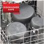 T-fal Ultimate Hard Anodized Nonstick 12 Piece Cookware Set, Dishwasher Safe Pots and Pans Set, Black