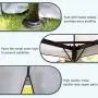 Grand patio 10x13 Feet Patio Gazebo, Outdoor Instant Canopy with Mosquito Netting and Shade Curtains，Sturdy Straight Leg Tent for Backyard & Party & Event