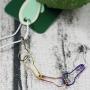 AnMiao Star Metal Colors Safety Pins Gourd Pins for Knitting Stitch Markers, Knitting Stitch Marker, Sewing Clothing DIY （300 PCS）