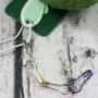 AnMiao Star Metal Colors Safety Pins Gourd Pins for Knitting Stitch Markers, Knitting Stitch Marker, Sewing Clothing DIY （300 PCS）