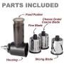 Slicer Shredder Attachments for KitchenAid Stand Mixer,Cheese Grater Attachment as Kitchenaid Attachments for Mixer by InnoMoon