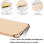 iPhone 8 Plus Case, Ultra Slim Flexible iPhone 8 Plus Matte Case, Styles 3 in 1 Electroplated Shockproof Luxury Cover Case for iPhone 8 Plus (Gold)