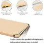 iPhone 8 Plus Case, Ultra Slim Flexible iPhone 8 Plus Matte Case, Styles 3 in 1 Electroplated Shockproof Luxury Cover Case for iPhone 8 Plus (Gold)