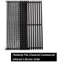 BBQ Future 3 Pack Cast Iron Grill Grate and Stainless Steel Emitter Kit for Charbroil 463242516, 463242515, 466242515, 466242615, 463243016, 463367516, 463367016, 466242516, 466242616, 463346017