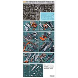 Madworks AW9 S18 Detail Up Metal Parts Photo-Etch Upgrade for Gundam Kyrios MG 1/100 Model Kit