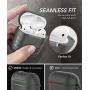 MOBOSI Vanguard Armor Series AirPods Case Cover Designed for AirPods 2 & 1, Full-Body Protective Military AirPod Case with Keychain for AirPods Wireless Charging Case, Gray [Front LED Visible]