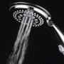 Dream Spa 1459 9-Setting High-Power Ultra-Luxury Handheld Shower Head with Patented ON/OFF Pause Switch and 5-7 foot Stretchable Stainless Steel Hose (Premium Chrome) Use as overhead or handshower