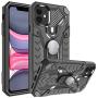 iPhone 11 Case | iPhone 11 Phone Case | Metal 360 Degree Ring Kickstand | Atump Military Grade 15ft. Drop Shockproof Tested Protective Case | Car Mount Phone Case for iPhone 11 Gray