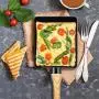 2 Pieces Tamagoyaki Pan Spatula Metal Omelette Pans Non-stick Frying Pan, Wide Spatula Turner and Silicone Pastry Brush for Kitchen Baking Cooking Tools 2 Pieces Tamagoyaki Pan Spatula Metal Omelette Pans Non-stick Frying Pan, Wide Spatula Turner and Silicone Pastry Brush for Kitchen Baking Cooking Tools