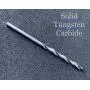 2/pack Solid Carbide Drill Bit 3/32 inch for Hardened Steel Hard ness HRa 91.3 AEROSPACE STANDARD K20 Tungsten Carbide Jobber Length Twist Drill for Metal 118 degree Four Facet Point Angle Fractional Size 2/pack Solid Carbide Drill Bit 3/32 inch for Hardened Steel Hard ness HRa 91.3 AEROSPACE STANDARD K20 Tungsten Carbide Jobber Length Twist Drill for Metal 118 degree Four Facet Point Angle Fractional Size