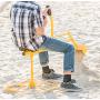 Childrensneeds.com Sand Digger, A Heavy Duty Metal Backhoe Toy: Tough Kid (Yellow)